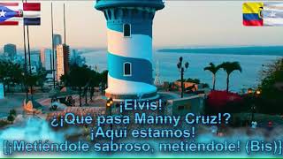 Elvis Crespo amp Manny Cruz  Imaginarme sin ti  Guayaquil [upl. by Retsek799]