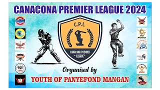 DAY 3  CANACONA PREMIER LEAGUE  ORG BY YOUTH OF PANYEFOND MANAGAN AT TALPONA GROUND [upl. by Eedyaj547]