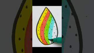 easy drop drawing 💧 art ytshorts satisfying creative [upl. by Richma]