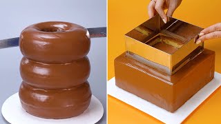 So Tasty Chocolate Cake Decorating Recipe  Perfect Chocolate Decorating For Family  Yummy Cake [upl. by Epifano]