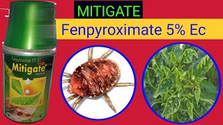 Mitigate Acaricide  Fenpyroximate 5 Ec Mite Thrips Full Details [upl. by Nivri]