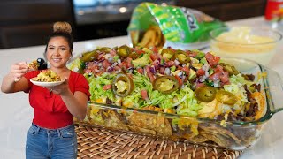 Short on Time Make The BEST WALKING TACO CASSEROLE in LESS than 20 Minutes PLUS JALAPEÑO DIP [upl. by Ahseela]