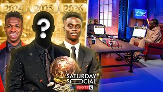 Predicting The Next 3 Ballon d’Or Winners 🏆  Saturday Social ft Robbie Lyle amp Manny [upl. by Llirrehs346]