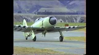 Hawker Sea Fury Display at Wanaka New Zealand 1994 [upl. by Allicsirp]