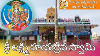 Sri Lakshmi Hayagriva Swamy Temple  Near Yadagiri gutta Telangana  sandeep 360 vlogs [upl. by Helbonnas]