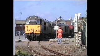 31554 slipping out of Runcorn Salt Union amp 56072 at Liverpool Docks Summer 1998 [upl. by Aline911]