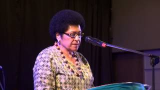 Fijian Parliament Speaker Dr Jiko Luveni farewells ACPEU delegates [upl. by Lenahtan]