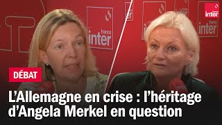 L’Allemagne en crise  l’héritage d’Angela Merkel en question dans le débat du 710 [upl. by Ecad]