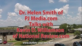 Dr Helen Smith Interviews Kevin D Williamson at Bullets and Bourbon [upl. by Irtak671]