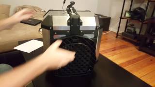 Kappa KVenture 42 Liter Top Case Givi Outback Trekker Review Part 2 [upl. by Yeldud146]