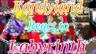 Kandyland Reacts to FNAF songLabyrinth video by Jonlantyenjoy the video [upl. by Merola301]