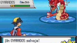 Atrapar a el Gyarados Rojo en Pokemon Oro HG Plata SS [upl. by Kaile]