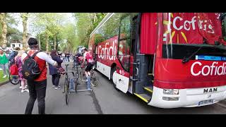 4 Jours de Dunkerque 2024 4 ème Etape Départ au Bus [upl. by Kyl]