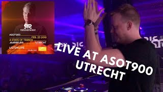 Ruben de Ronde Live at A State of Trance 900 Utrecht 23022019 [upl. by Kesia]