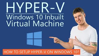 How to Create Free Virtual Machine on HyperV with Free Windows 10 [upl. by Animsaj]