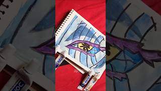 Drawing akazas eye letter A artform demonslayer anime Kanaotsuyuriyt [upl. by Richard983]