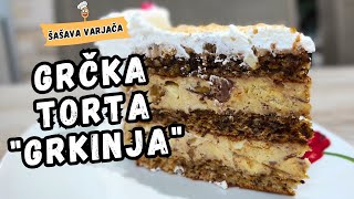 Grčka torta quotGRKINjAquot  Torta bez brašna  Najbolji stari recept [upl. by Cooe]