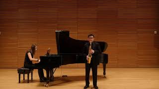 Creston Saxophone Concerto op 26 Movement 1 [upl. by Aubreir]