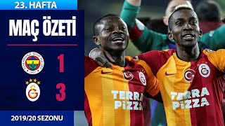 ÖZET Fenerbahçe 13 Galatasaray  23 Hafta  201920 [upl. by Viveca]