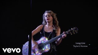 Taylor Swift  Long Live Taylors Version Lyric Video [upl. by Ruamaj]