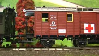 ModellbahnNeuheiten 184 Fleischmann 581110 Lazarettzug 1 [upl. by Fablan265]