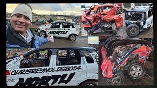 Banger Racing At Hednesford Hills Raceway 14th Jan 2024 Civil War 24 [upl. by Cilla]