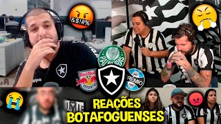 REAÇÕES dos BOTAFOGUENSES da SOBERBA até a TRISTEZA REACT BOTAFOGO BRASILEIRÃO 2023 [upl. by Siramed]