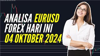 🔴 LIVE Analisa Forex Hari Ini EURUSD 04 Oktober 2024 forecastprediction today analysis [upl. by Favien]