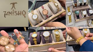 OMG Huge Collection Latest Gold Watch Design with Price  Nebula Watch Design Tanishq Watch Design [upl. by Artemisa]