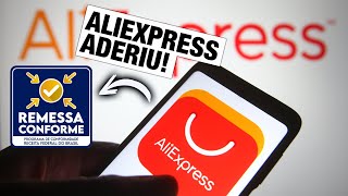 🚨URGENTE AliExpress protocola adesão ao Remessa Conforme [upl. by Kiyohara]