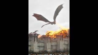 khaleesi dragon killed 😱 everyone 😡 gameofthrones daenerystargaryen motherofdragons dragon got [upl. by Aisha]