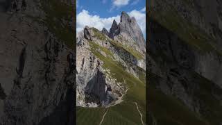 Would you hike here  Seceda Italy  Most Beautiful Place in Italy [upl. by Onitsoga180]