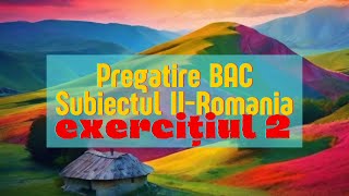 Pregatire pentru bac la geografie Subiectul II RomaniaExercițiul 2 [upl. by Aushoj772]