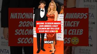 National Television Awards 2024 WINNERSStacey Solomon nbc nbctv citv nogoodnick simpleshow [upl. by Jen]