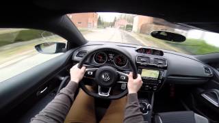 VW Scirocco RLine 20 Tdi 184BHP POV test drive GoPro [upl. by Koral777]