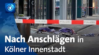 Vorfälle in Köln Polizei sieht Bandenkriminalität hinter Explosionen [upl. by Khano]