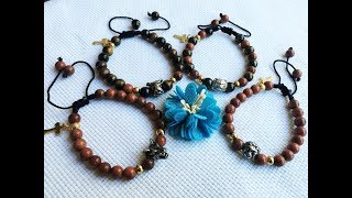 COMO HACER PULSERA MASCULINA COMO HACER PULSERAS DE HOMBRE TUTORIAL DE PULSERAS DE MODA MASCULINA [upl. by Kylynn14]