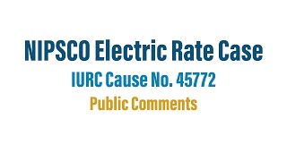 NIPSCO Electric Rate Case [upl. by Kidder675]