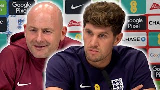 Lee Carsley and John Stones prematch press conference  England v Greece  Nations League [upl. by Coffee]