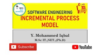 Incremental Process Model in Tamil  part 8 Software Engineering [upl. by Behl]