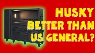 Better than US General Tour Husky 80 in Heavy Duty Toolbox with hutch [upl. by Einor654]