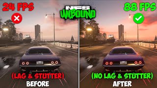 NFS UNBOUND Ultimate FPS BOOST for Low End PCs [upl. by Animehliw]