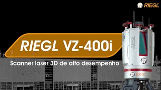 VZ400i Portuguese O RIEGL VZ400i High Performance Terrestrial Laser Scanner [upl. by Ham672]