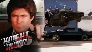 KITT VS KARR  The EPIC Showdown  Knight Rider [upl. by Normie]