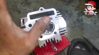 HONDA WAVE 100 SET UP 56MM BLOCK HIRAP DAW MAG 100 LAGING UPOD ANG CAM [upl. by Royd327]