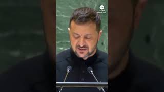 Ukrainian Pres Zelenskyy speaks at UN General Assembly [upl. by Malarkey]