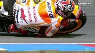 MotoGP™ Brno 2013  rivals Marquez and Lorenzo in action [upl. by Janessa]