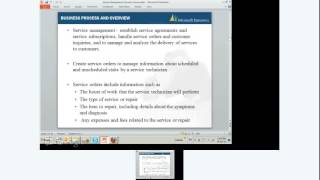 Dynamics AX 2012 Service Managemet Training by Jamal Malik [upl. by Eenerb]