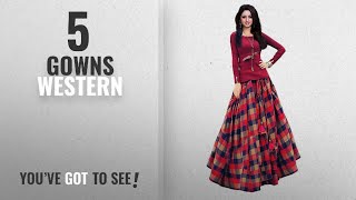 Top 10 Gowns Western 2018 gown for women party wear western gown for women gown for women party [upl. by Florian]