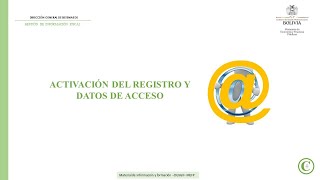 2 de 3  REGISTRO DEL PROVEEDOR EN EL SISTEMA REGISTRO ÚNICO DE PROVEEDORES DEL ESTADO RUPE [upl. by Clay44]